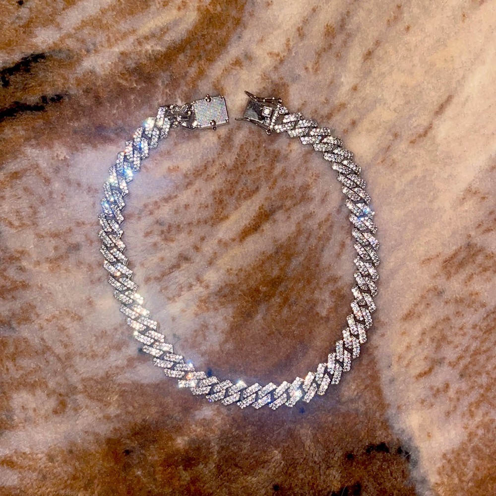 Cuban Iced Diamond Chain & Link